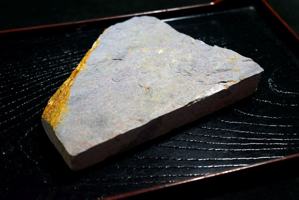 ●Japanese Natural Whetstone Mizukihara *Uchigumori* Haze 335g Kyoto Japan 8.09