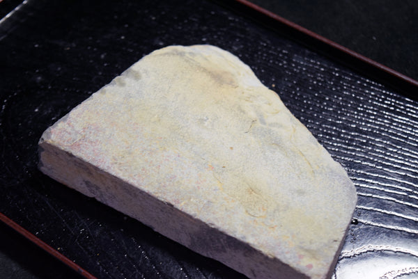 ●Japanese Natural Whetstone Mizukihara *Uchigumori* Haze 335g Kyoto Japan 8.09