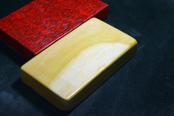●Japanese Natural Whetstone Vintage Nakayama Hachimai Kanmaki Daigokujo 846g Kyoto 8.09