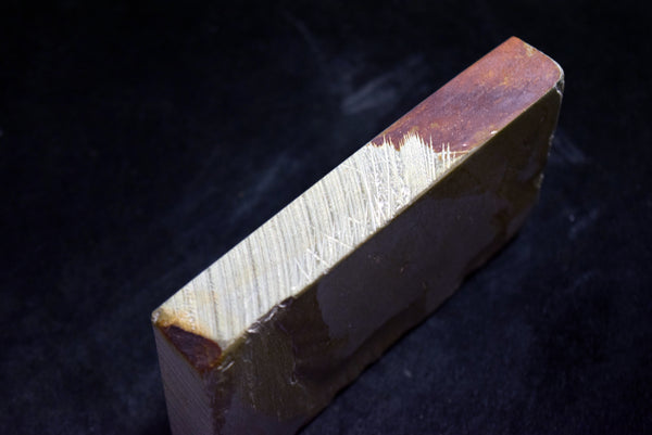 ●*Rare* Japanese Natural Whetstone Vintage Wakasa Tamurayama Hon Tomae 620g Fukui Pref. 8.08