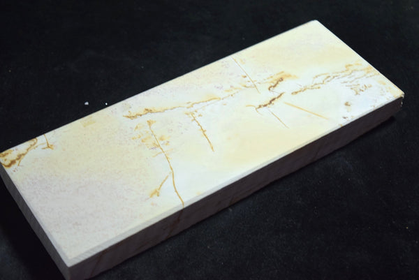 ●Japanese Natural Whetstone Shohonyama Shinden Shiro (White) Suita Renge 24' Size 877g 8.15