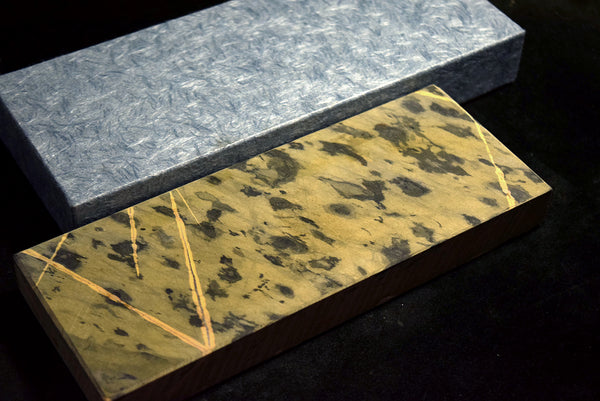 ●Japanese Natural Whetstone Shobudani Gosenryo Karasu 24' Size  from Kyoto 8.15