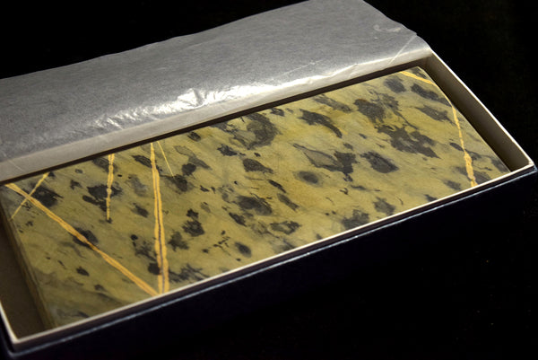 ●Japanese Natural Whetstone Shobudani Gosenryo Karasu 24' Size  from Kyoto 8.15