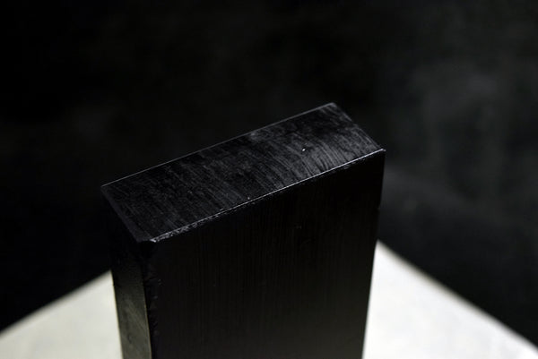 ●Japanese Natural Whetstone Tsushima Black 30'Size+ 1196g Nagasaki Pref. 8.22