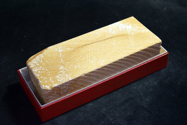●Japanese Natural Whetstone Natsuya-to Grit 1500 1758g from Iwate Pref. Japan 8.22