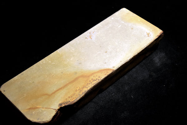 Japanese Natural Whetstone Shohonyama Umegahata Asagi 845g