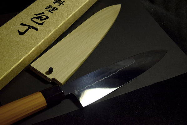 ●Japanese Chef Knife Kenji Togashi White 1 Mirror Polished Honyaki Gyuto 240mm 9.19