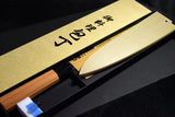 ●Japanese Chef Knife Kenji Togashi White 1 Mirror Polished Honyaki Gyuto 240mm 9.19