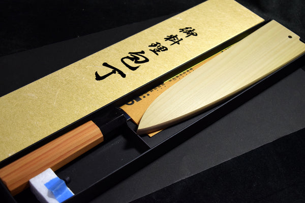 ●Japanese Chef Knife Kenji Togashi White 1 Mirror Polished Honyaki Gyuto 240mm 9.19