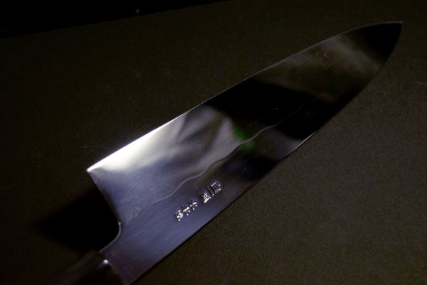 ●Japanese Chef Knife Kenji Togashi White 1 Mirror Polished Honyaki Gyuto 240mm 9.19