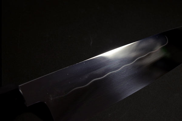 ●Japanese Chef Knife Kenji Togashi White 1 Mirror Polished Honyaki Gyuto 240mm 9.19