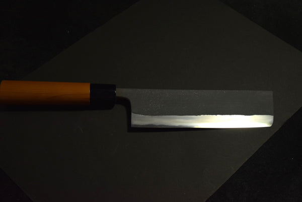 ●Japanese Chef Knife Shigefusa Black Nakiri 165mm *Pre-Ownwd* 8.22