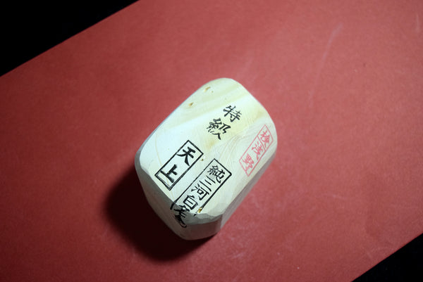 ●Japanese Natural Whetstone Asano Mikawa Nagura Tenjyo Tokkyu 114g from Aichi 9.07