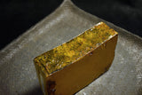 ●Japanese Natural Whetstone Orange Kaisei -to ( Kazama ) 863g #3000 for Sword 9.07