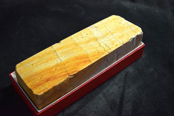●Japanese Natural Whetstone *Rare* Honoke - to Grit #1000 from Fukui Pref 9.12