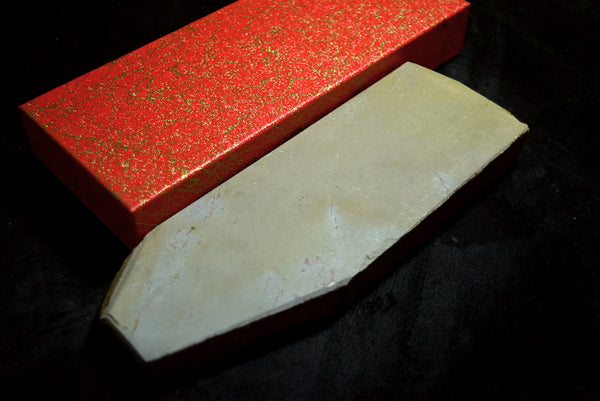 ●Japanese Natural Whetstone Shohonyama Mizukihara Suita 609g Kyoto 9.12