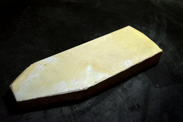 ●Japanese Natural Whetstone Shohonyama Mizukihara Suita 609g Kyoto 9.12