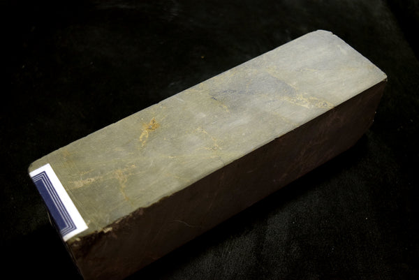 ●Japanese Natural Whetstone Vintage Dense Aoto Lv.3.5+ 2164g from Kyoto 9.12