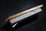 ●Japanese Natural Whetstone *Vintage* Narutaki Shiki Tomae 'Dai Gokujo' Asagi 500g from Kyoto 9.26