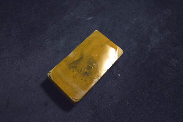 ●Japanese Natural Whetstone Vintage Nakayama Brown Kiita Nagura 112g Lv.4.5+ Kyoto 10.04