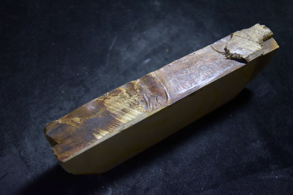 ●Japanese Natural Whetstone *Rare* Takao Shiki Tomae Asagi Kanmaki 752g Kyoto  9.26