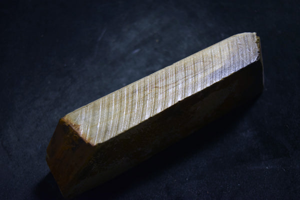 ●Japanese Natural Whetstone *Rare* Takao Shiki Tomae Asagi Kanmaki 752g Kyoto  9.26