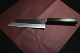 ●Japanese Chef Knife Hokiyama *Naoto Blue 1 Black Damascus Bunka 165mm 10.10