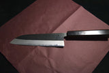 ●Japanese Chef Knife Hokiyama *Naoto Blue 1 Black Damascus Santoku 165mm 10.10
