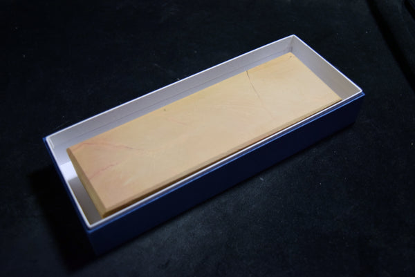 ●Japanese Natural Whetstone Soft Okunomon Akapin 765g Kyoto 10.04
