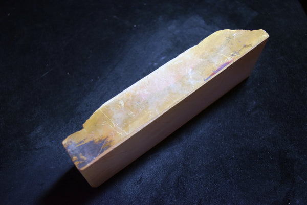 ●Japanese Natural Whetstone Soft Okunomon Akapin 765g Kyoto 10.04