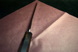 ●Japanese Chef Knife Hokiyama *Naoto Blue 1 Black Damascus Santoku 165mm 10.10