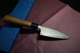 ●Japanese Chef Knife Hokiyama Stainless Damascus Ajikiri 105mm 10.10