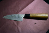●Japanese Chef Knife Hokiyama Stainless Damascus Ajikiri 105mm 10.10