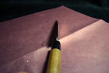 ●Japanese Chef Knife Hokiyama Stainless Damascus Ajikiri 105mm 10.10