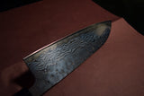 ●Japanese Chef Knife AUS 67-Layer Damascus Mirror Polished Santoku 165mm 10.10