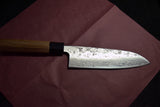 ●Japanese Chef Knife Hokiyama Swedish Steel 33-Layer Nickel Damascus Santoku 165mm 10.10