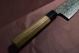 ●Japanese Chef Knife Hokiyama Swedish Steel 33-Layer Nickel Damascus Santoku 165mm 10.10