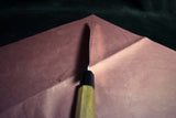 ●Japanese Chef Knife Hokiyama Swedish Steel 33-Layer Nickel Damascus Santoku 165mm 10.10