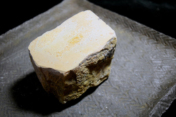 ●Japanese Natural Whetstone Orange Kaisei -to ( Kazama ) 766g #3000 for Sword 9.27