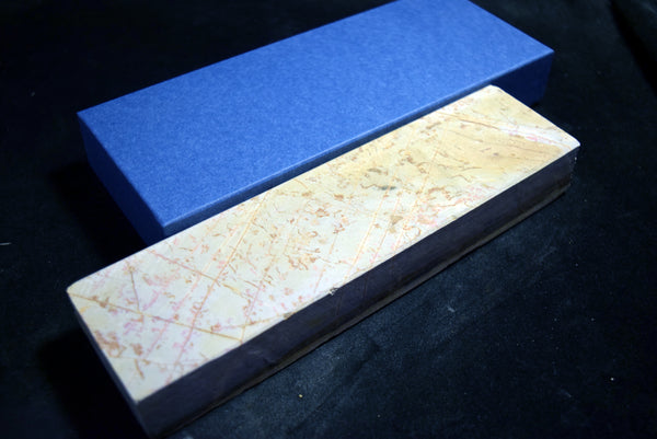 ●Japanese Natural Whetstone Mizukihara Blue Suita San Shape 837g Kyoto Japan 10.10
