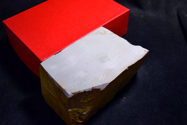 ●Japanese Natural Whetstone Blue Kaisei -to ( Kazama ) 2254g #3000 for Sword 9.26