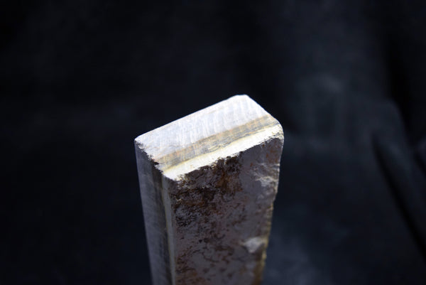 ●Japanese Natural Whetstone Mizukihara Blue Suita San Shape 837g Kyoto Japan 10.10