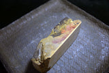 ●Japanese Natural Whetstone *Rare* Shohonyama Tsukinowa Akapin 610g from Kyoto 10.10