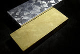 ●Japanese Natural Whetstone *Rare* Takao Shiki Tomae Asagi 965g Kyoto  9.19
