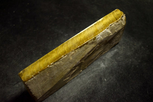 ●Japanese Natural Whetstone *Rare* Takao Shiki Tomae Asagi 965g Kyoto  9.19