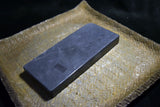 ●Japanese Natural Whetstone *Finer* Tsushima Black 646g Nagasaki Pref. 10.04