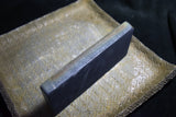 ●Japanese Natural Whetstone *Finer* Tsushima Black 646g Nagasaki Pref. 10.04