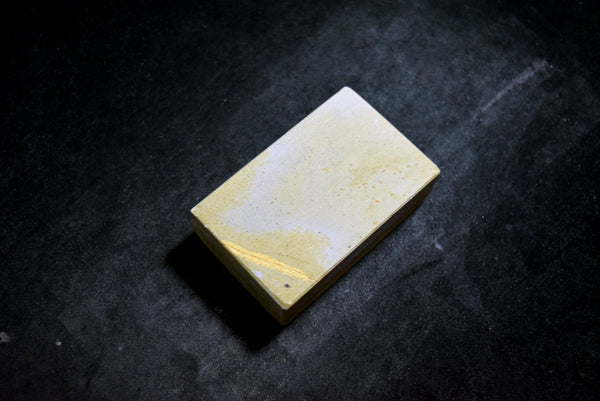 ●Japanese Natural Whetstone Vintage Nakayama Mizu Asagi Nagura 226g Lv.4.5+ Kyoto 10.24
