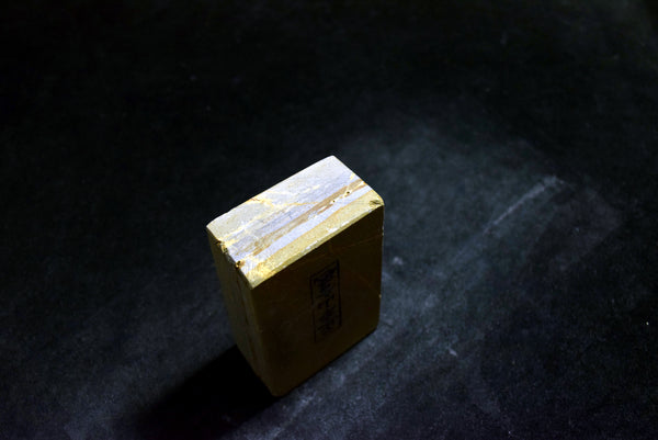 ●Japanese Natural Whetstone Vintage Nakayama Mizu Asagi Nagura 226g Lv.4.5+ Kyoto 10.24