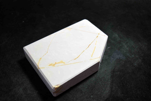 Natural Whetstone Hideriyama Shiro (White) Suita Renge from Kyoto *F/S